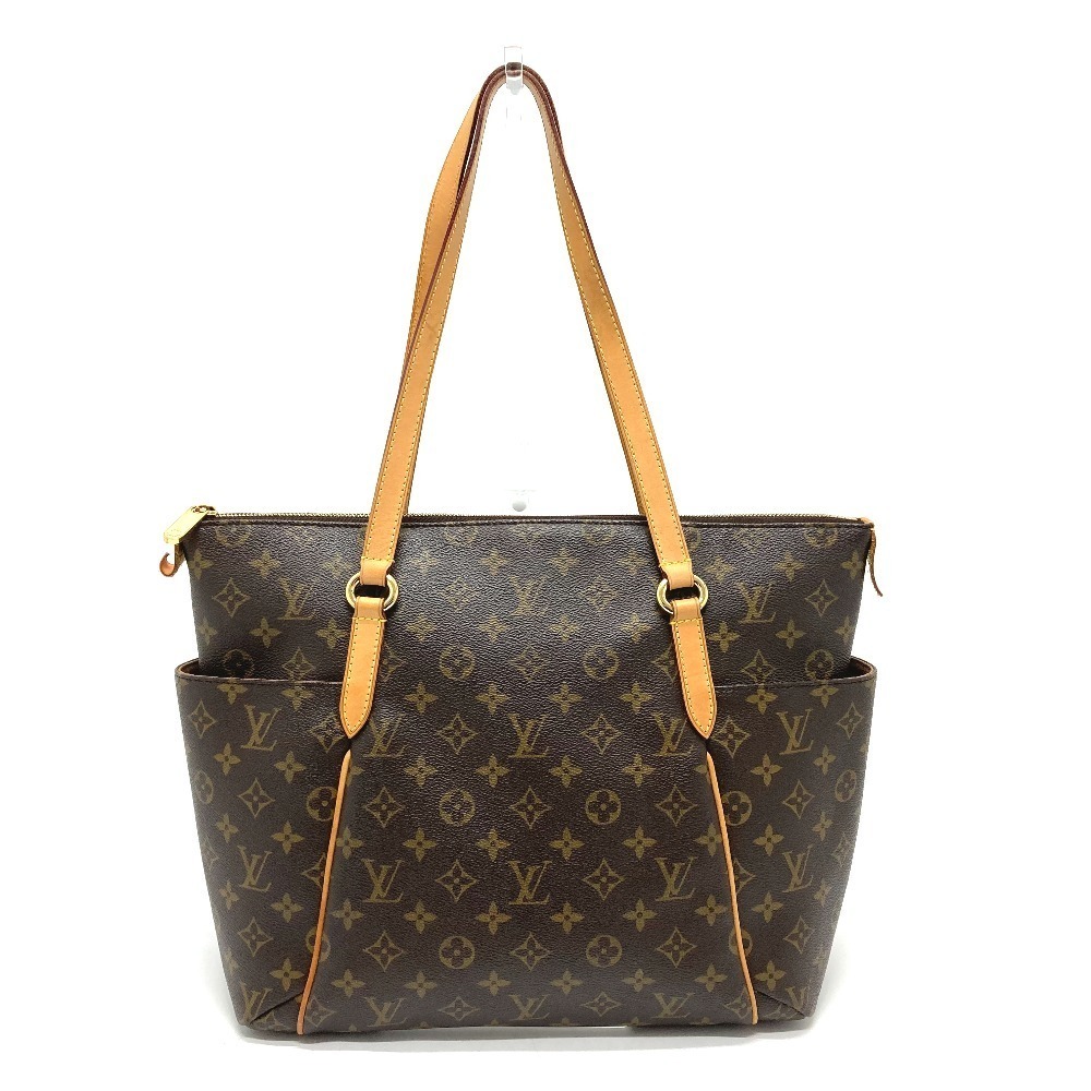 Louis Vuitton Monogram Totally MM Shoulder Bag Tote Bag Brown